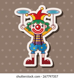 clowns theme elements