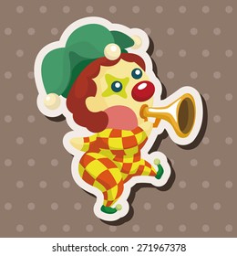 clowns theme elements