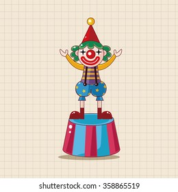 clowns theme elements