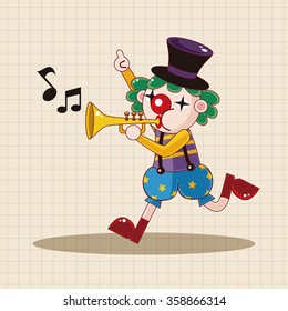 clowns theme elements