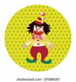 clowns theme elements vector,eps