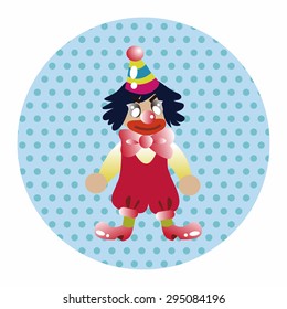 clowns theme elements vector,eps