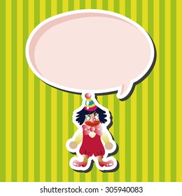 clowns theme elements vector,eps