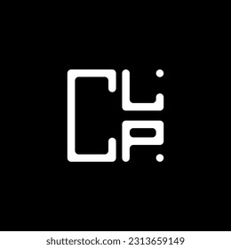 CLP letter logo creative design with vector graphic, CLP simple and modern logo. CLP luxurious alphabet design  