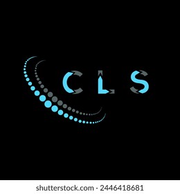 Diseño abstracto del logotipo de la letra de CLS. Diseño exclusivo de CLS. CLS.
