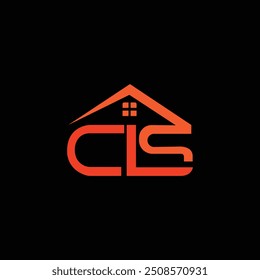 cls letter original monogram logo design