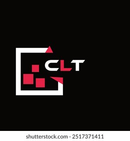 Logotipo de letra criativa minimalista CLT. CLT vetor exclusivo iniciais alfabeto letra logotipo design
