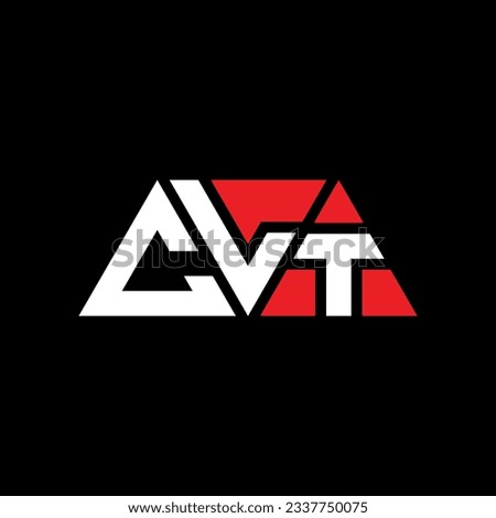 CLT triangle letter logo design with triangle shape. CLT triangle logo design monogram. CLT triangle vector logo template with red color. CLT triangular logo Simple, Elegant, and Luxurious design.