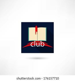 Club book in the square