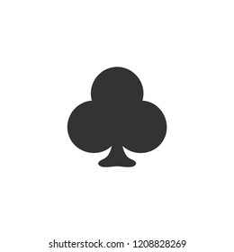 Club card. Icon Flat