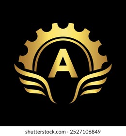  Club Community Logo combine with letter A vector template