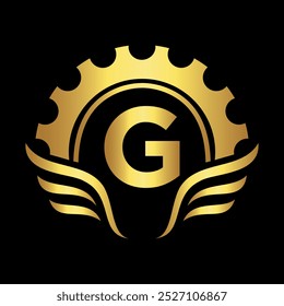 Club Community Logo combine with letter G vector template
