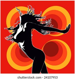 Club dancer 02 red