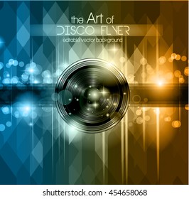 Club Disco Flyer template with Music Elements and Colorful Scalable backgrounds. A lot of diffente style flyer for your techno, latin or metal  music event Posters and advertising printed material.