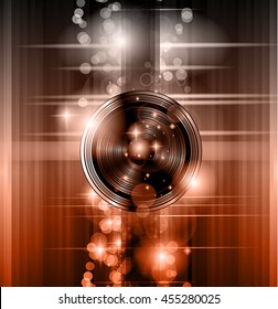 Club Disco Flyer template with Music Elements and Colorful Scalable backgrounds. A lot of diffente style flyer for your techno,electro or metal  music event Posters and advertising printed material.