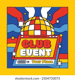 Club Event Social Media Post