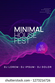 Club flyer. Dynamic gradient shape and line. Digital show cover layout. Neon club flyer. Electro dance music. Trance party dj. Electronic sound fest. Techno event poster.