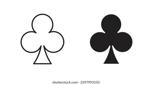 Club line icon vector set.