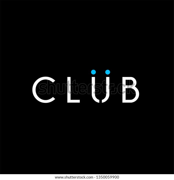 Club Logo Design Inspiration Shake Hand Stock Vector Royalty Free