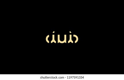 CLUB LOGO WITH NEGATIVE SPACE EFFECT FOR LOGO DESIGN OR ILLUSTRATION USE