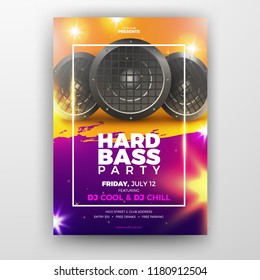 Club Music Party Printable Flyer