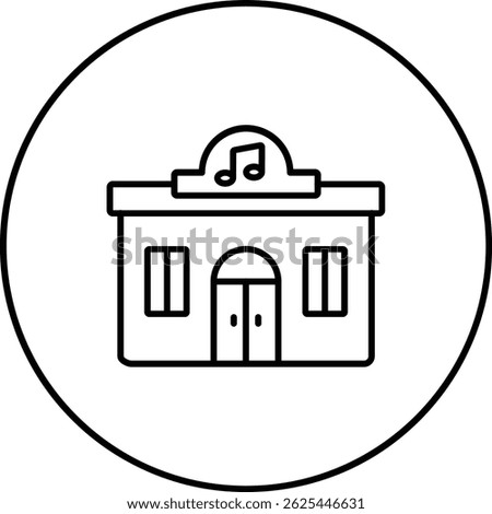Club vector icon. Can be used for printing, mobile and web applications.