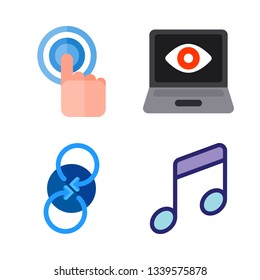 club vector icon set