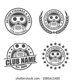Club Vector Logo Template Set
