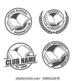 Club Vector Logo Template Set