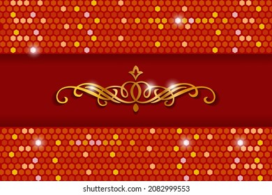 Club vip card. Vector shiny design