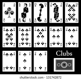 clubs cards