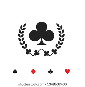Clubs Symbol, playing cards symbol