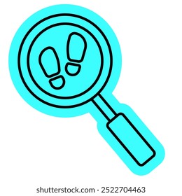 Clue icon, Investigation, search, find