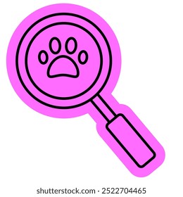 Clue icon, Investigation, search, find