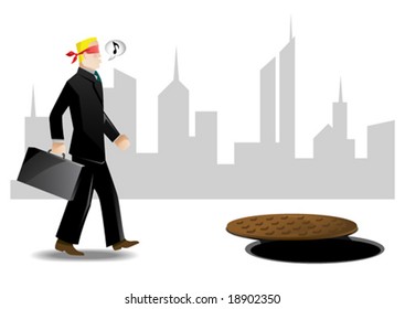 Clueless businessman