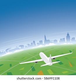 Cluj Napoca Skyline Flight Destination
