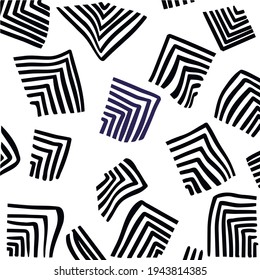 The cluster consists of many stripes that form lumps.