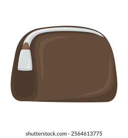 Clutch Bag Emoji Icon Illustration. Purse Vector Symbol Emoticon Design Doodle Vector.