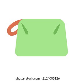 Clutch bag icon emoji isolated on white background