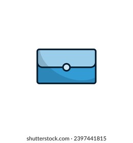 Clutch bag icon vector design templates simple and modern