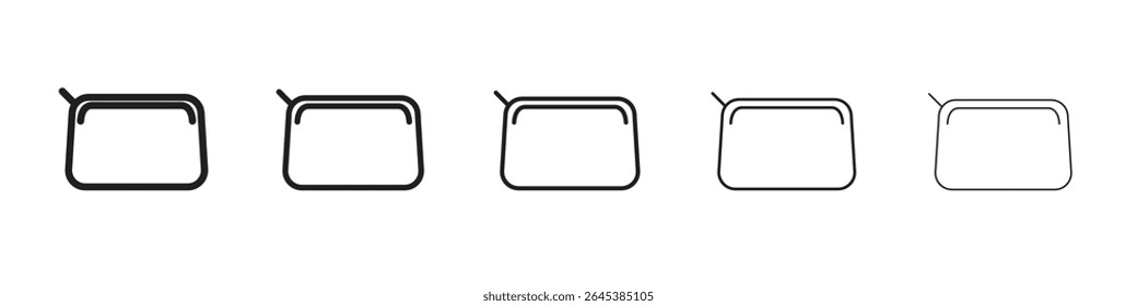 Clutch bag icon vector illustration isolated