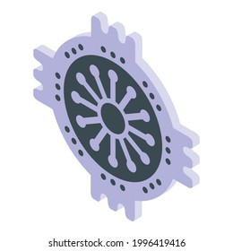 Clutch car icon. Isometric of Clutch car vector icon for web design isolated on white background
