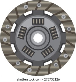 Clutch Disc Vector