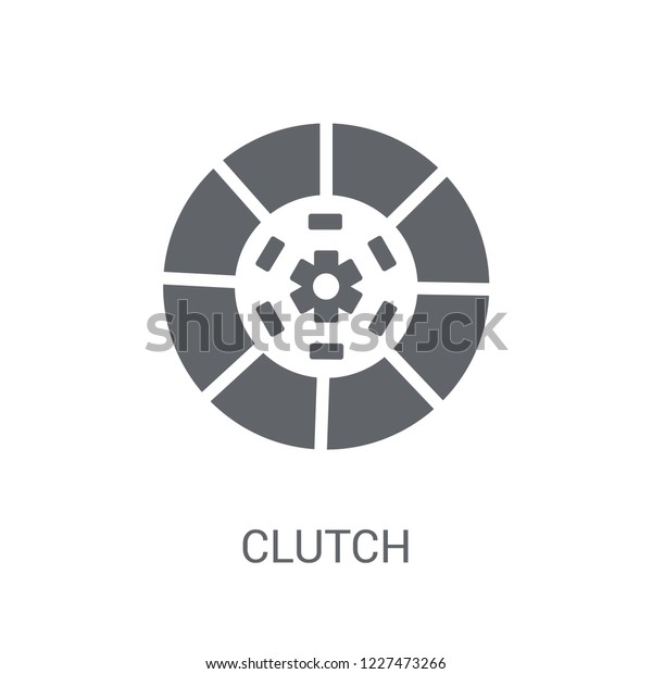 Clutch icon. Trendy Clutch logo concept on white\
background from Luxury collection. Suitable for use on web apps,\
mobile apps and print\
media.