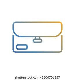 Clutch icon vector stock illustration