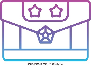 Clutch vector icon. Can be used for printing, mobile and web applications.
