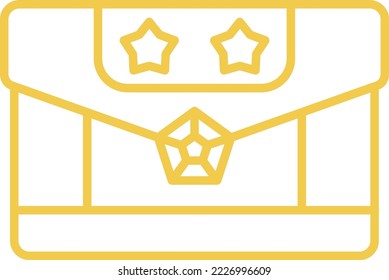 Clutch vector icon. Can be used for printing, mobile and web applications.