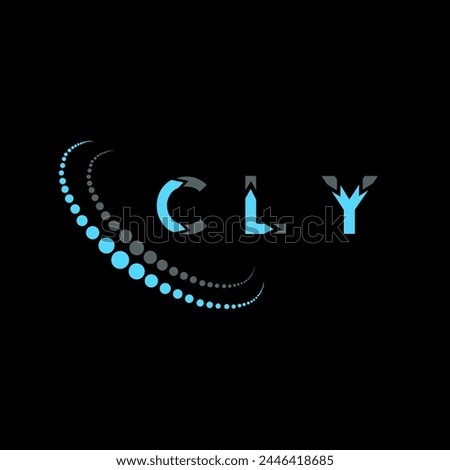 CLY letter logo abstract design. CLY unique design. CLY.

