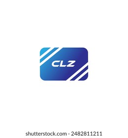 CLZ, Abstract initial monogram letter alphabet logo design. An eye-catching and stylish letter CLZ initial logo design that showcases simplicity at its finest.
