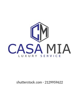 CM Company Vector Logo Design.